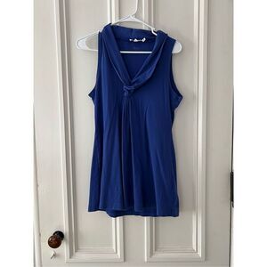 Tyler Boe blue tunic tank S
